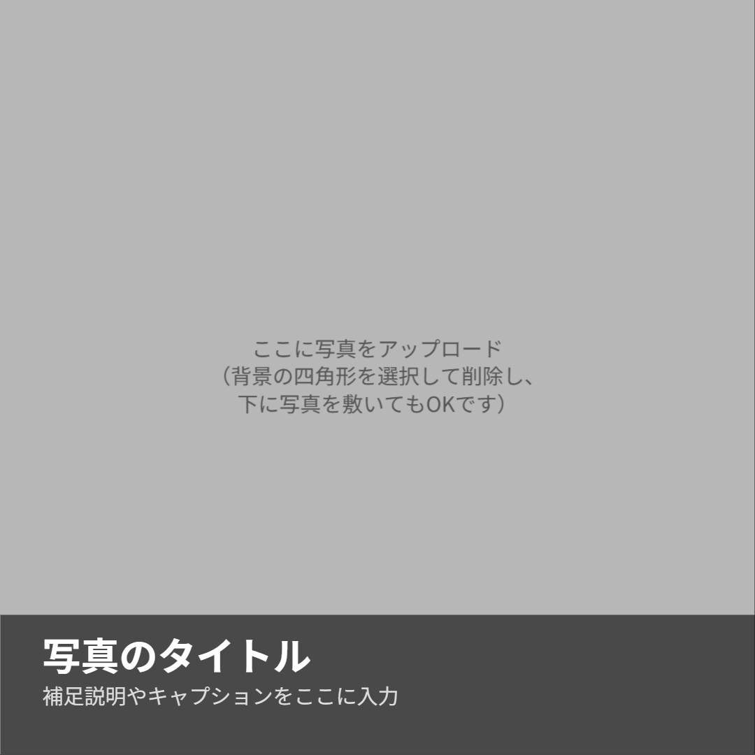 写真＋キャプション用